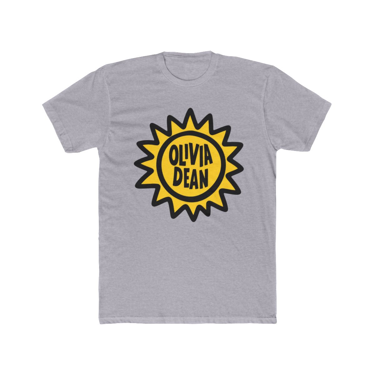 Be My Own Boyfriend Yellow Tee - Olivia Deano - alternate angle 4, merchandise